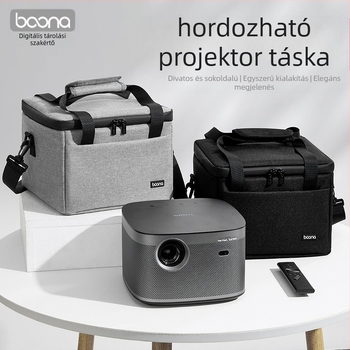 Projektor tároló táska | kompatibilis Xgimi H sorozat és Nut B sorozat | BN-T002, Oxford anyag, 2,5 kg teherbírás