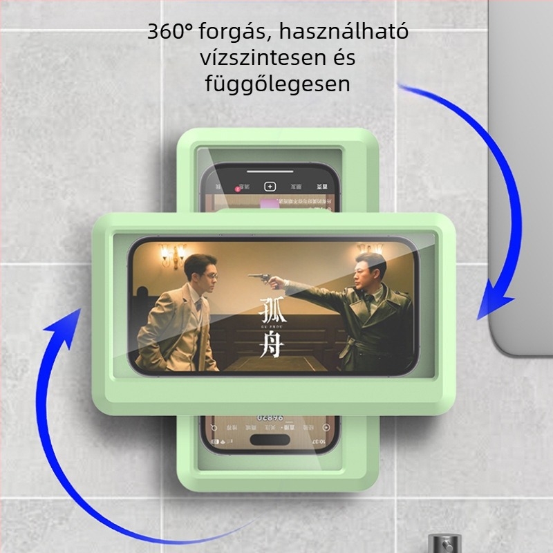 Fürdőszobai Lazy man rögzítő, vízálló telefontok, Grain Fruit márka, műanyag, általános stílus