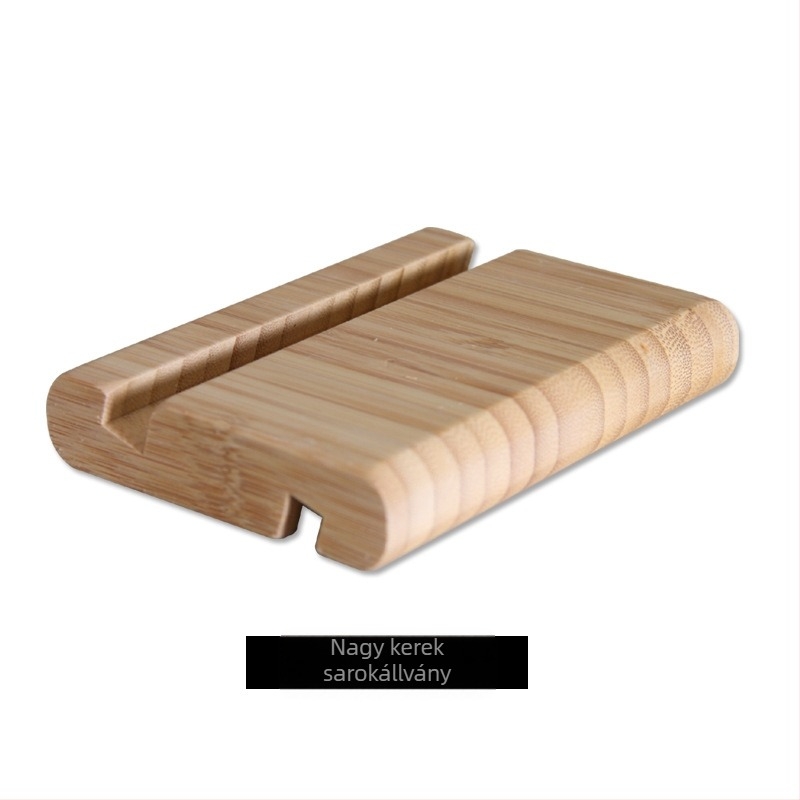 Yamanthus Bambuszból készült asztali telefon-támasz hangszóróval