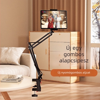 Asztali állvány telefonok és tabletek számára | Nyomógombos működés | Fém felépítés | Márka X&X (Típus: Asztali állvány; Anyag: Fém; Márka: X&X)