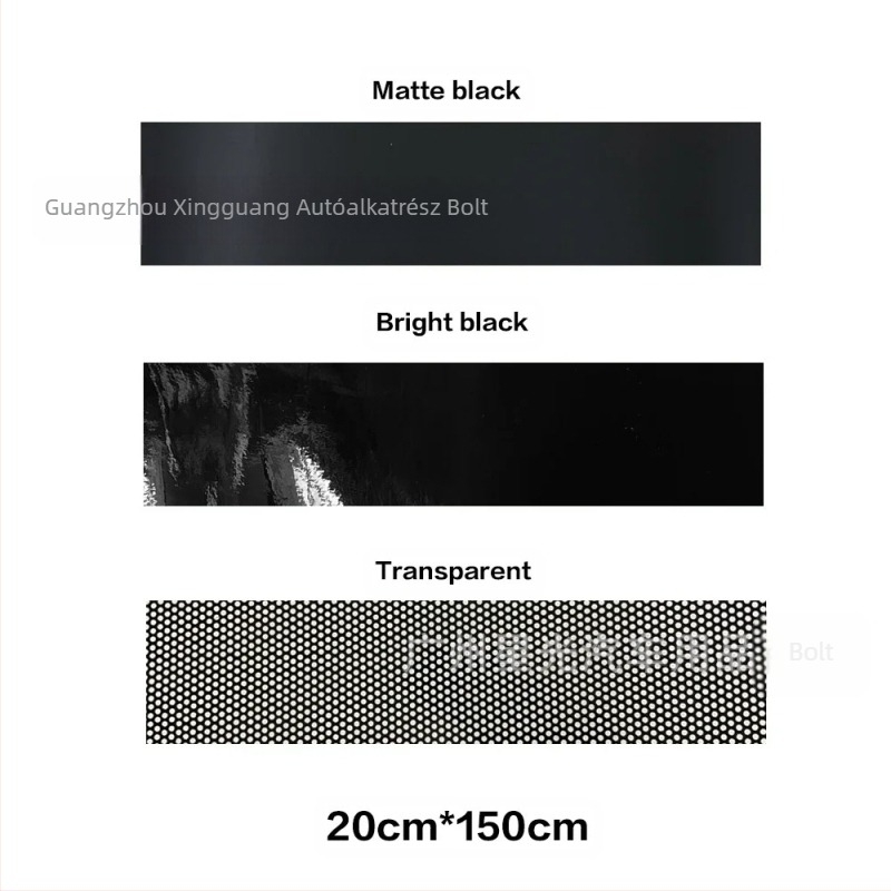 Autó karosszéria dekor matrica geometriai mintával, átlátszó 3D design (Material: matrica; Testreszabás: Igen; Minta: Geometriai; Telepítés: ragasztásos)