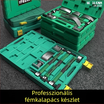 Többfunkciós lemezkalapács autóipari javításhoz – 7 és 9 darabos készlet, masszív kivitel