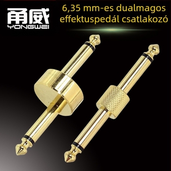 Yuwei gitár effektcsatlakozó, ROHS tanúsítvány, -30°C-tól +80°C-ig, audio/video csatlakozó