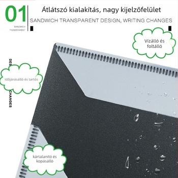 Zongora kotta klipek, hatoldalas bővíthető és összecsukható, ABS anyag, YTK márka