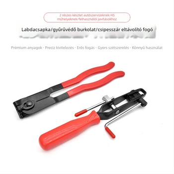 Vágófogó porvédett hüvellyel cső kötegeléséhez, lapos szájú, szénacél, fűhöz, Neutral