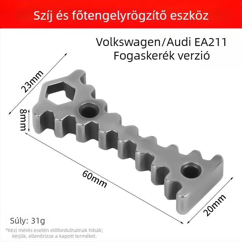 EA211 időzítő eszköz VW/Audihoz – vezérműtengely tartó, Yishun 45-ös acélból, kompatibil Santana 1.4T és Jetta 1.5/1.6L, javítás céljából