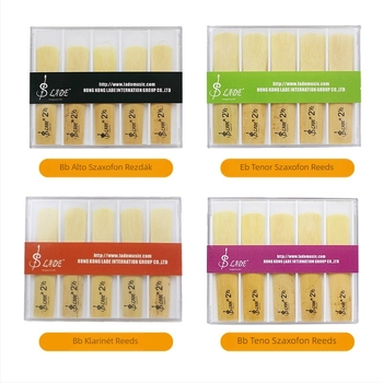 Saxofon nád 2.5 kezdőknek, 10 db-os készlet, RD11-13, ABS doboz