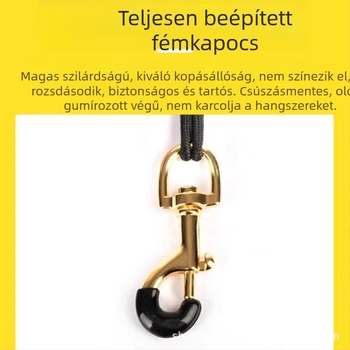 Saxofon nyakpánt, Modell 01, Cortex anyag, Golden Sound