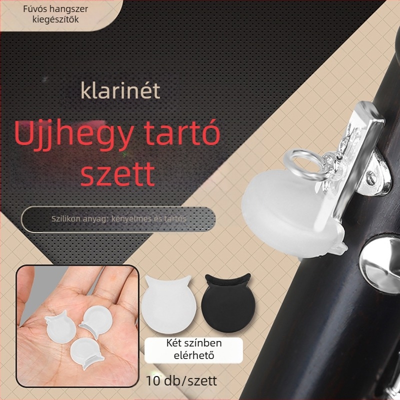 ND269 Szilikon hüvelykujjtámasz klarinethez – 8 darabos készlet