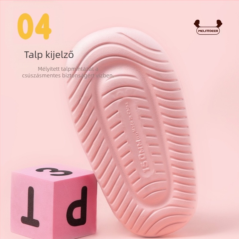 Gyerekeknek szánt rajzfilmszandál, nyári szellőzés, puha EVA talp, kopásálló