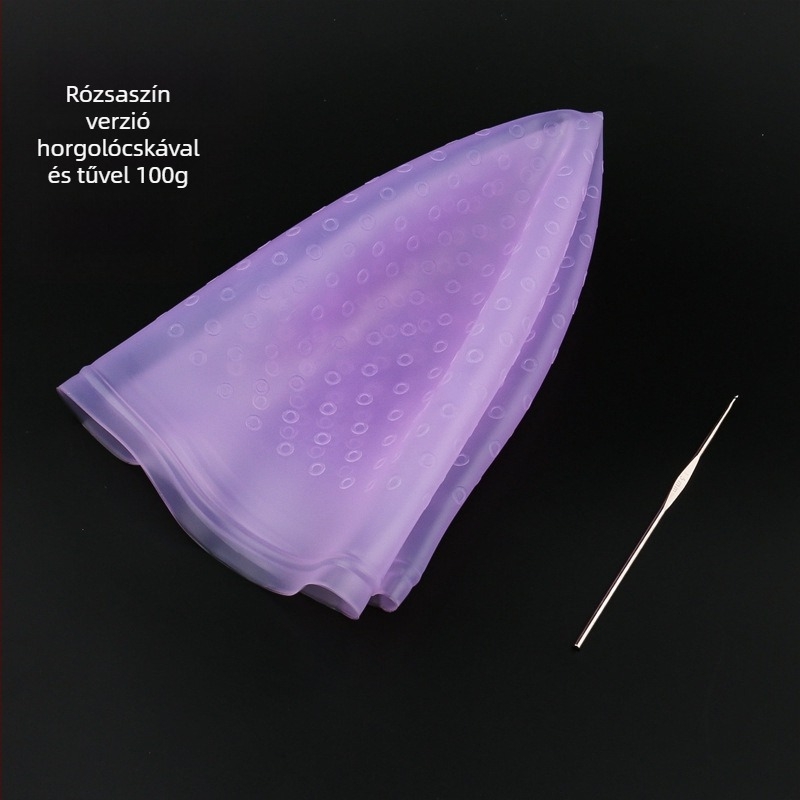 Szilikon Highlight sapka, újrahasználható hajfestő sapka fodrászatokhoz