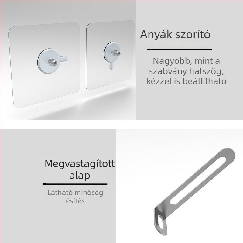 Maizhou acryl anti-tipp bútorrögzítő szekrényekhez és cipőtartókhoz — Anti-Reverse, modern minimalist stílus