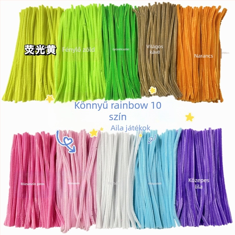 Kézzel készített plüss csavaró pálcás készlet – sárkánykölyök, oktató játék demontálásra és összeszerelésre tiniknek, Ella Toys