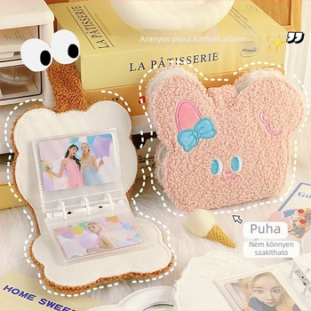 Hewu plüss fotóalbum, koreai ins stílus, 20 oldal