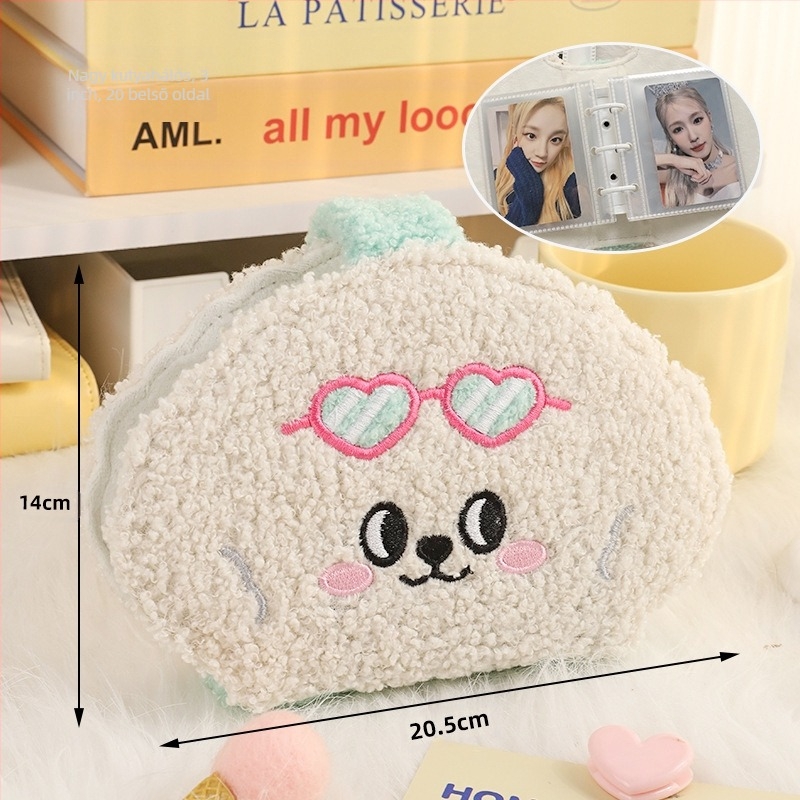 Hewu plüss fotóalbum, koreai ins stílus, 20 oldal