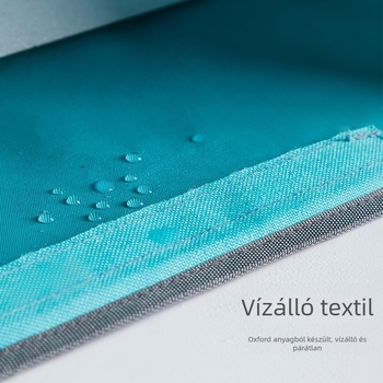 Fali akasztós tárolókosár – pamut- és lenanyagú, éjjeliszekrény melletti rendező, falra szerelhető a hálószobában, fürdőszobában és a konyhában, Eredet Yiwu