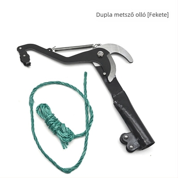 Görgő mechanizmusú metszőolló magas ágakhoz | Dezhisuke kertészeti eszköz | Súly 510 g