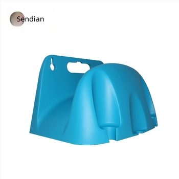 Vízcső tároló és vízpisztoly tartó autómosáshoz, falra szerelhető, fúrás nélkül, max. 30 m tekeredő cső, PP anyag, modell Sd-3100 (telepítő kiegészítők mellékelve)