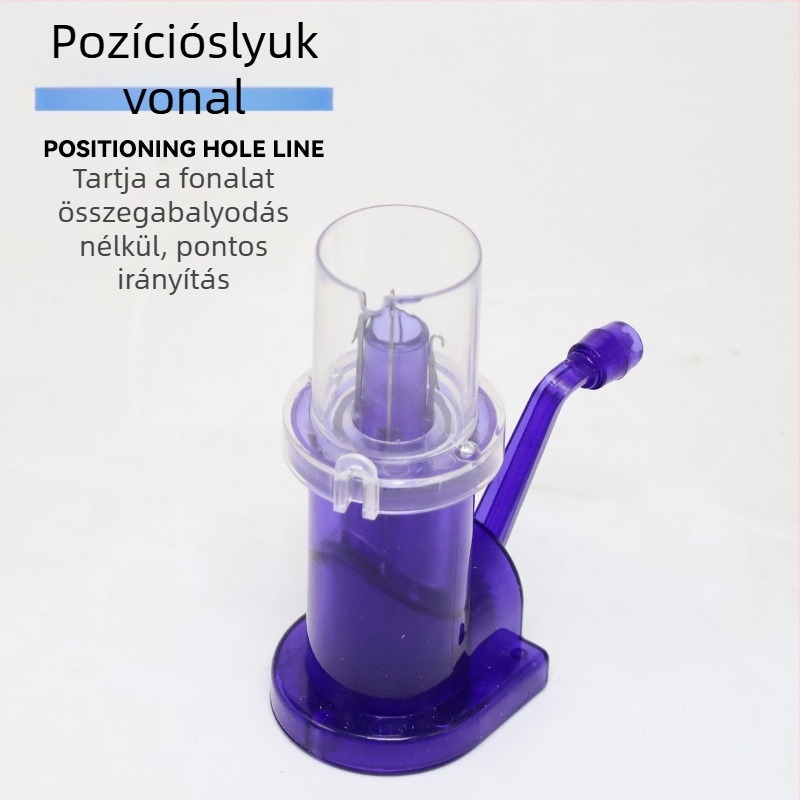 Kézi kötélhúzó eszköz háztartási használatra, ékszerkötő eszköz, kötélhúzó gép, 50 db/csomag, 250 g