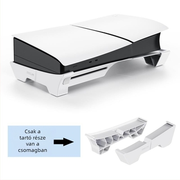 PS5 Slim alátámasztó állvány – DC modell, ABS anyag, kompatibil PS5 Slimhez, 149 g