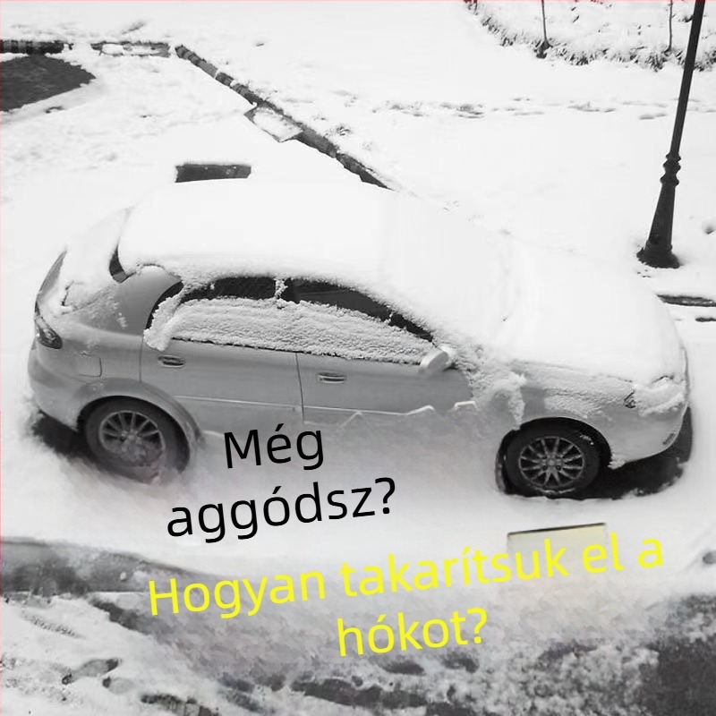 Autós hó- és jégkaparó – műanyagból, hóeltávolítás és jégolvasztás, az üveghez