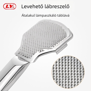 Pedikűr kés rozsdamentes acélból, tükörfényes felülettel; ovális heg; csomagolás 500 darab; nem importált