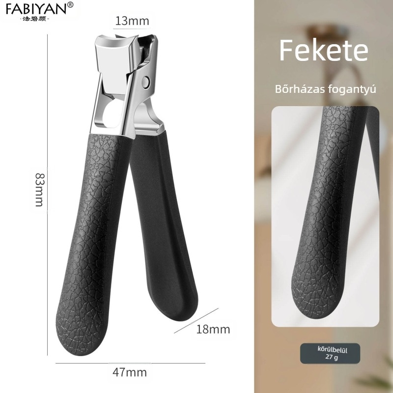 FABIYAN/Fabien körömvágó olló, hordozható, háztartási használatra, rozsdamentes acél, Guangdong eredetű, licencelt magáncímke