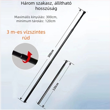 Háttérkeret fotózáshoz, alumíniumötvözet, 0,95 kg, termékfotózáshoz, YFwryx márka