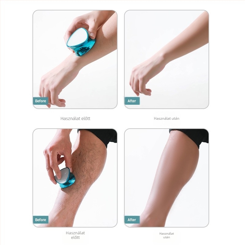 Kétoldalas pedikűr fájl nano üveggel, kézi pedikűr eszköz a holt bőr csiszolásához