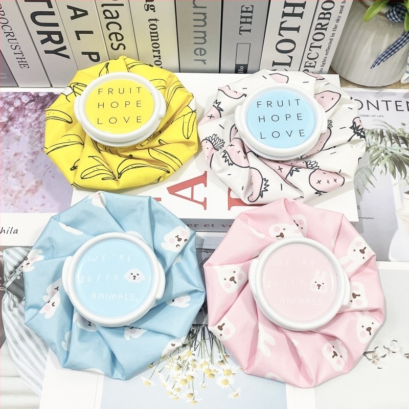 Star Dew vászon Ice Pack vízfeltöltéssel – állatmintás jacquard dizájn, újrahasználható meleg és hideg terápiához