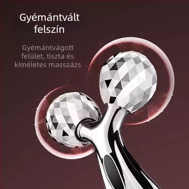 V-arc masszírozó 3D görgővel és vezetékes kézi vezérléssel