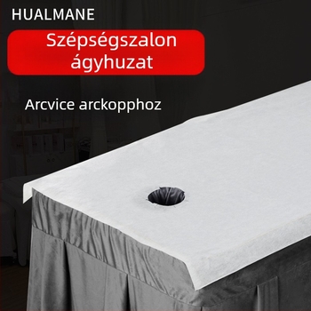 Egyszer használatos ágynemű lepedők szépségszalonok számára, nem szőtt anyagból, vízálló és olajálló, vastagított, puha és lélegző