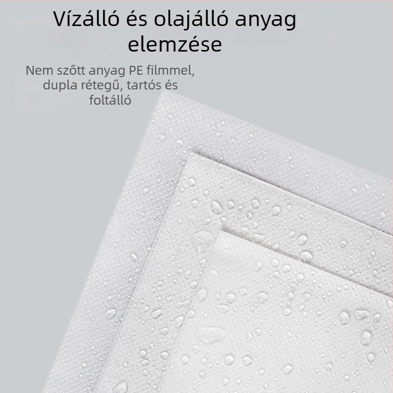 Egyszer használatos ágynemű lepedők szépségszalonok számára, nem szőtt anyagból, vízálló és olajálló, vastagított, puha és lélegző