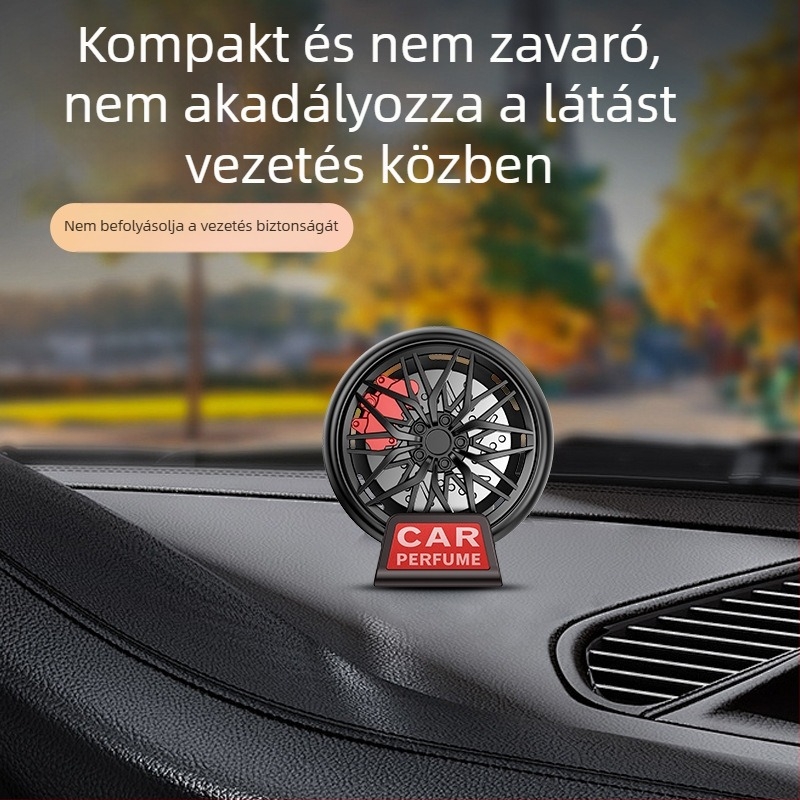 Autó aromaterápiás tömör illatosító légkivezető csíkkal, dekoratív és aromás (narancsvirág illat • <5 ml tartalom • 3 év szavatosság)