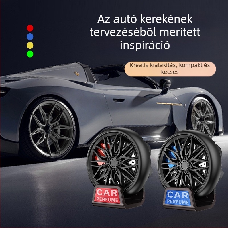 Autó aromaterápiás tömör illatosító légkivezető csíkkal, dekoratív és aromás (narancsvirág illat • <5 ml tartalom • 3 év szavatosság)