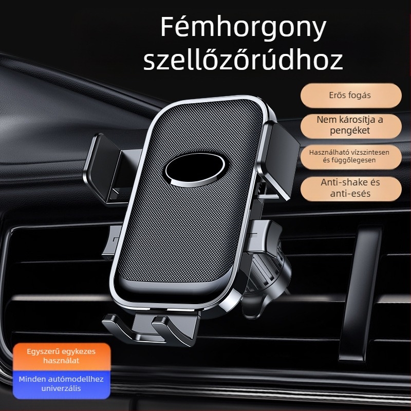 Mo jile Autótelefon-tartó vákuumos rögzítéssel a műszerfalon, univerzális kompatibilitás, anti‑shake dizájn, márka testreszabás