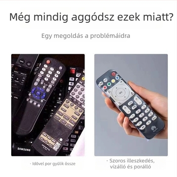Távirányítóvédő - univerzális vízálló és porálló, hőszorító fóliával és átlátszó tasakkal (Eredet: Yiwu; Márka: Family meaning; Anyag: Egyéb; Doboz mennyiség: Regular)