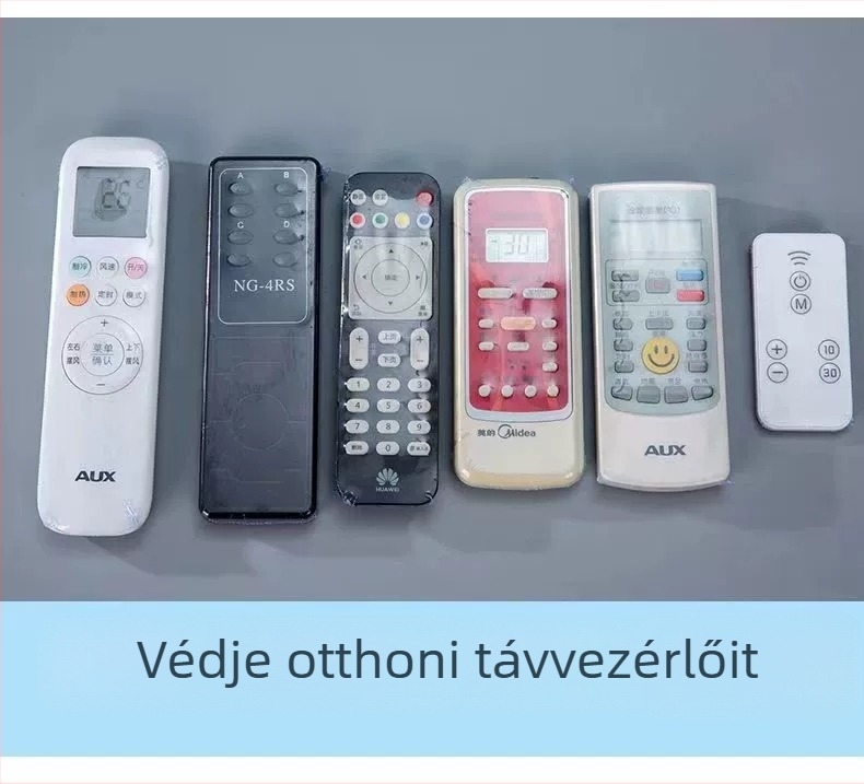 Távirányítóvédő - univerzális vízálló és porálló, hőszorító fóliával és átlátszó tasakkal (Eredet: Yiwu; Márka: Family meaning; Anyag: Egyéb; Doboz mennyiség: Regular)