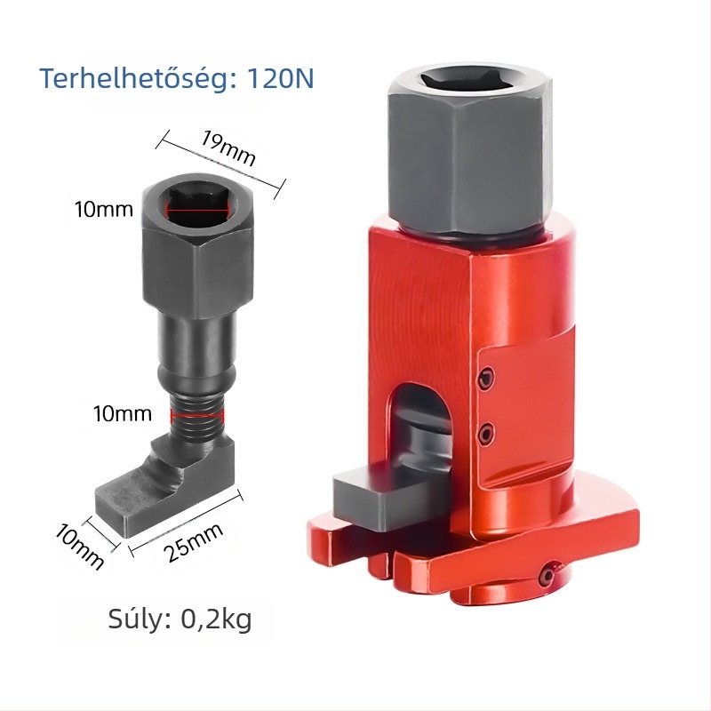 Autó lengéscsillapító alsó kar gömbcsuklójának szétszerelő szerszám – króm-molibden acél, 5.0–11.5 mm tartomány, tömeg 0.15 kg