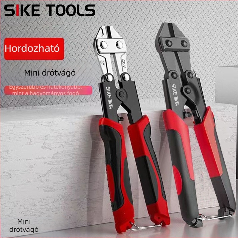 Mini ipari drótvágó olló – nagy keménység, könnyebb vágás, huzalháló és láncok vágására