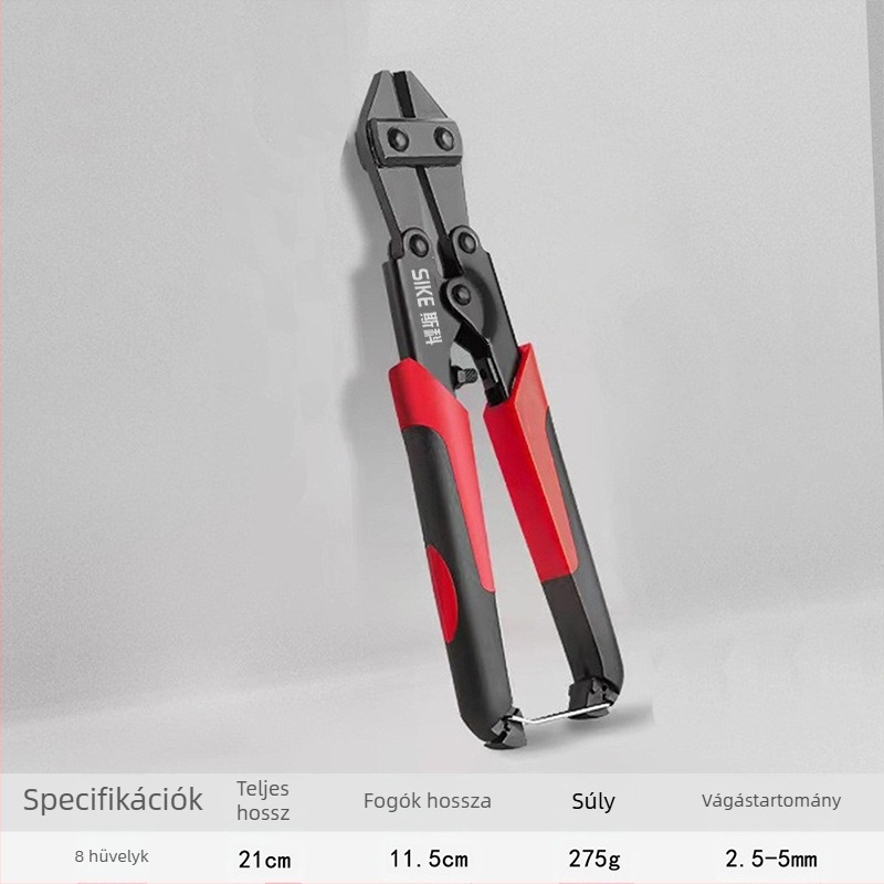 Mini ipari drótvágó olló – nagy keménység, könnyebb vágás, huzalháló és láncok vágására