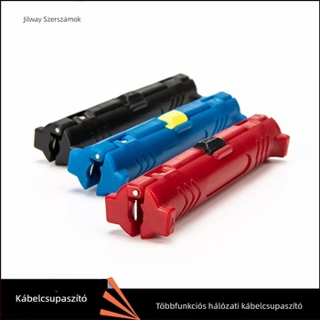 Jillway Többfunkciós Koaxiális Kábel Csupaszító Automatikus Két Pengével