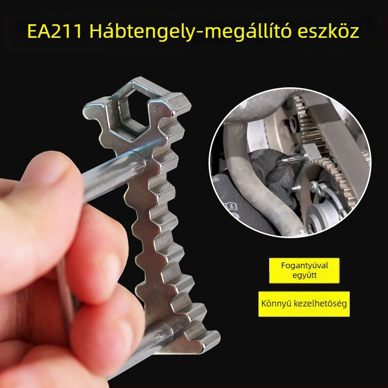 EA211 vezérműtengely tartó kulcs VW/Audi/Skoda – időzítő eszköz, acél, 0,05 kg