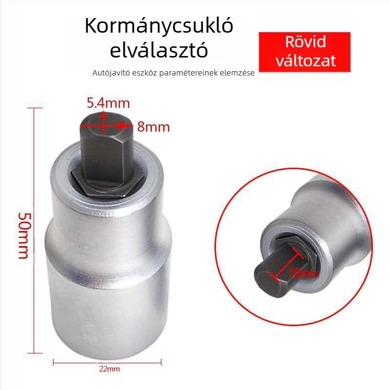 Gömbcsukló szétválasztó szerszám felfüggesztéshez és kontrollkarhoz – munkaerő-megtakarító autójavító eszköz