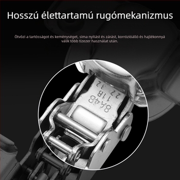 Kétfokozatú csillapított zsanér szekrény- és garderobajtókhoz, Baosteel hemp fabric anyaggal, elektroplakált felülettel