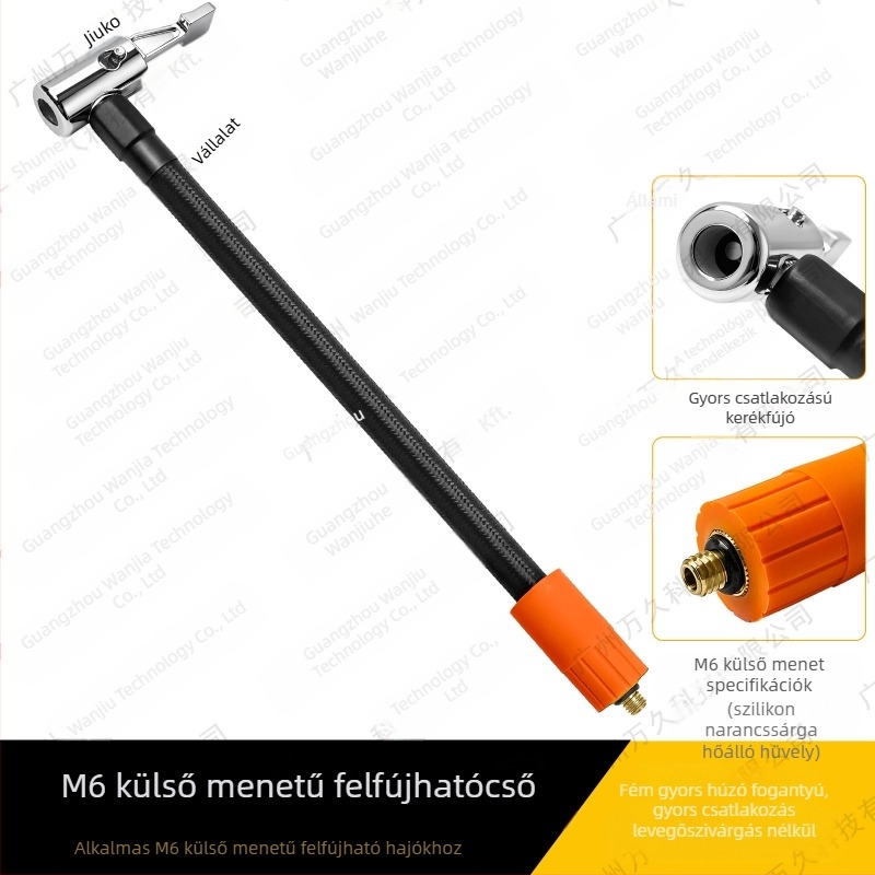 Autóba szerelt légpumpa 180W, egyhengeres, digitális kijelző, világítás, több mint 20 perc üzemidő