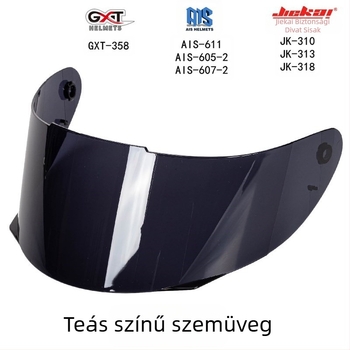 JIEKAI bukósisak lencse JK-310/313/318, PC, DOT tanúsítvány, teljes bukósisak