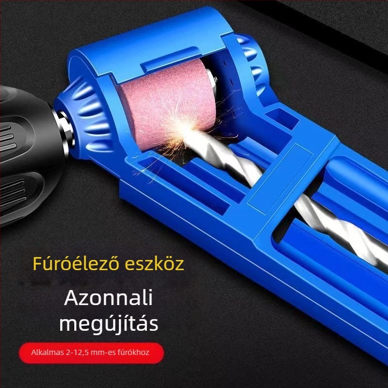 Hordozható fúrócsiszoló eszköz, hengeres fej, ABS fém szerkezet, modell 25×25, alkalmazás: csiszolófej