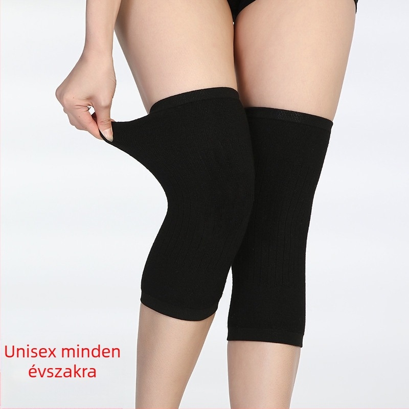 Kasmír térdmelegítő - varrás nélküli, csúszásmentes, hidegálló, őszi-téli használatra