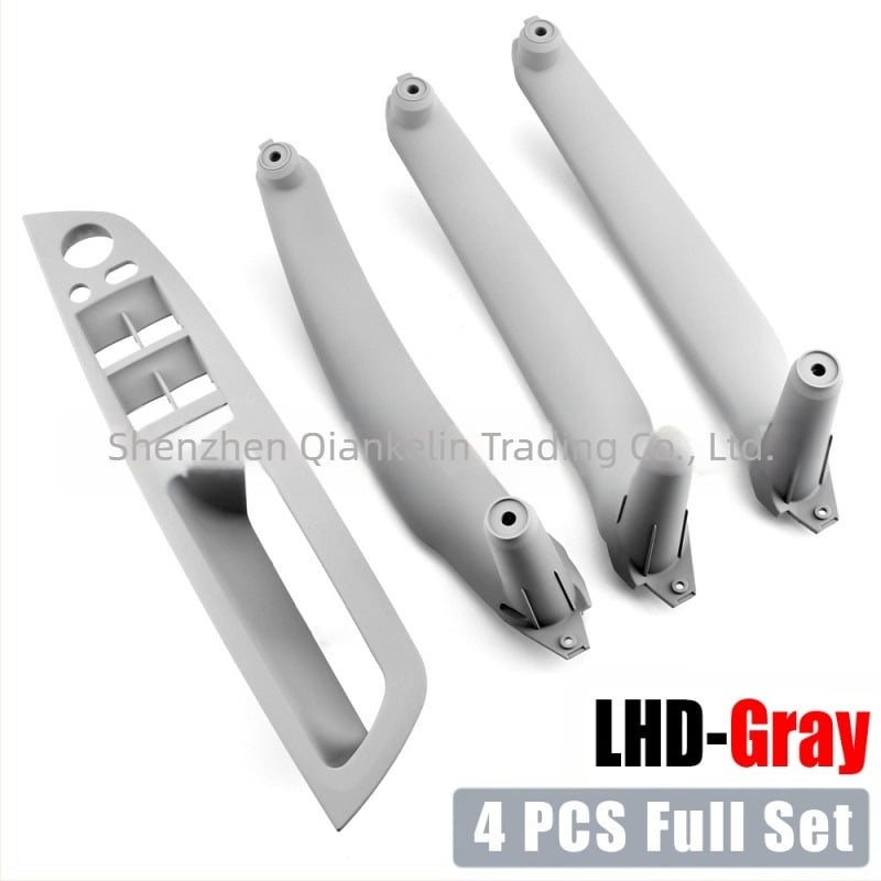 BMW X5 X6 ajtó belső kartámasz fogantyú cserélőlemez – ABS, spray festett oxidált felület, OEM: 51416969401/51416969405/51416975793